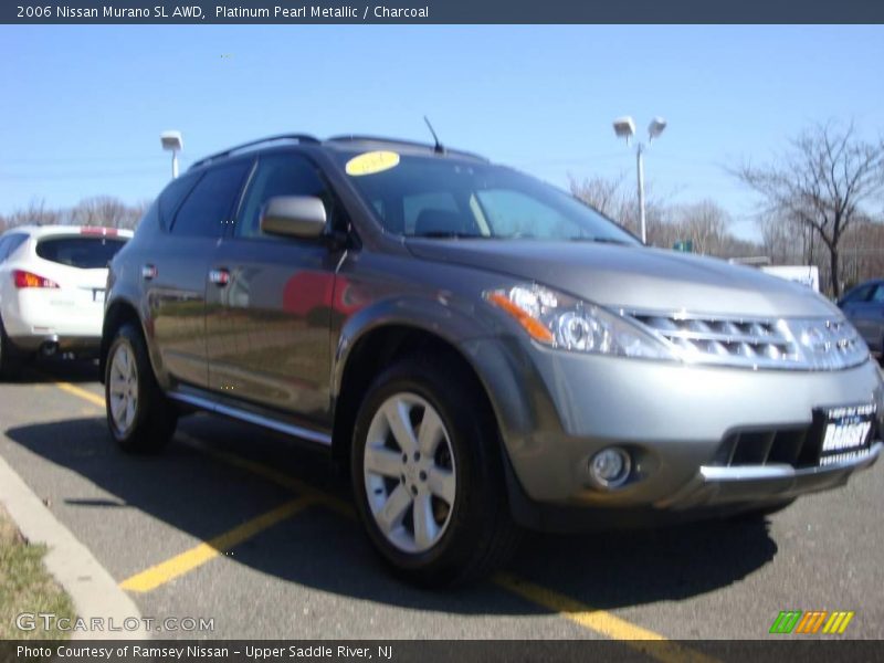 Platinum Pearl Metallic / Charcoal 2006 Nissan Murano SL AWD