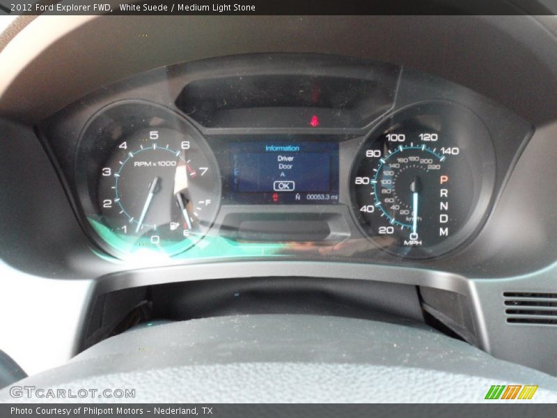  2012 Explorer FWD FWD Gauges