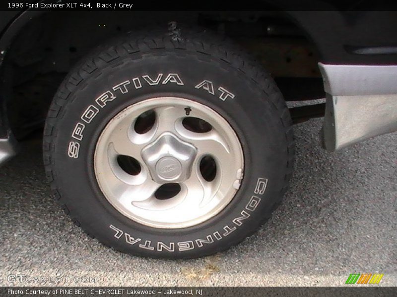 Black / Grey 1996 Ford Explorer XLT 4x4