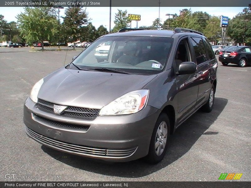 Phantom Gray Pearl / Stone 2005 Toyota Sienna LE