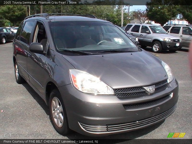 Phantom Gray Pearl / Stone 2005 Toyota Sienna LE