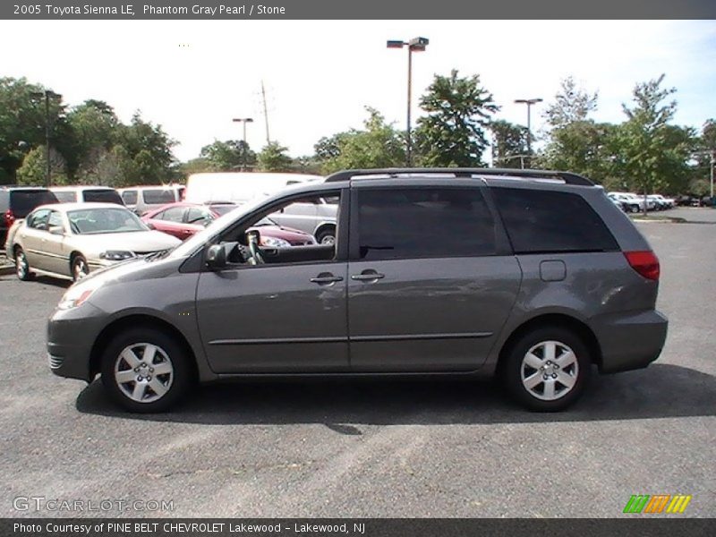 Phantom Gray Pearl / Stone 2005 Toyota Sienna LE