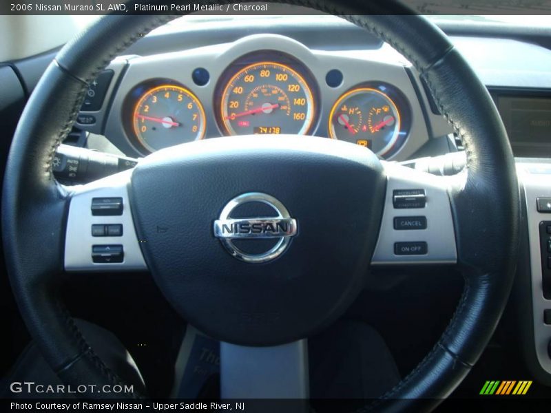 Platinum Pearl Metallic / Charcoal 2006 Nissan Murano SL AWD