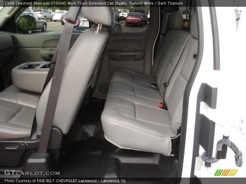  2008 Silverado 3500HD Work Truck Extended Cab Dually Dark Titanium Interior