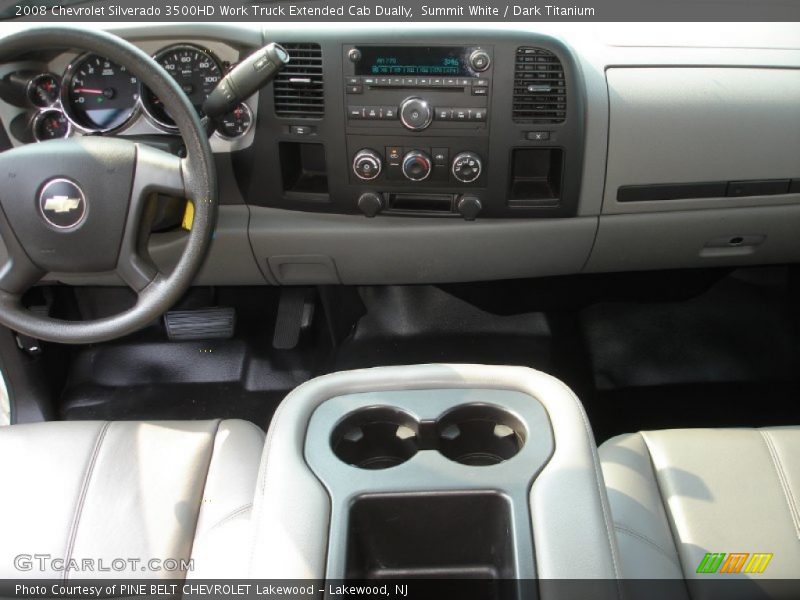 Dashboard of 2008 Silverado 3500HD Work Truck Extended Cab Dually