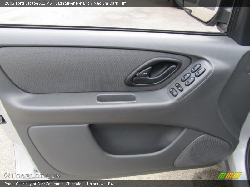 Satin Silver Metallic / Medium Dark Flint 2003 Ford Escape XLS V6