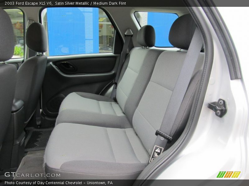 Satin Silver Metallic / Medium Dark Flint 2003 Ford Escape XLS V6
