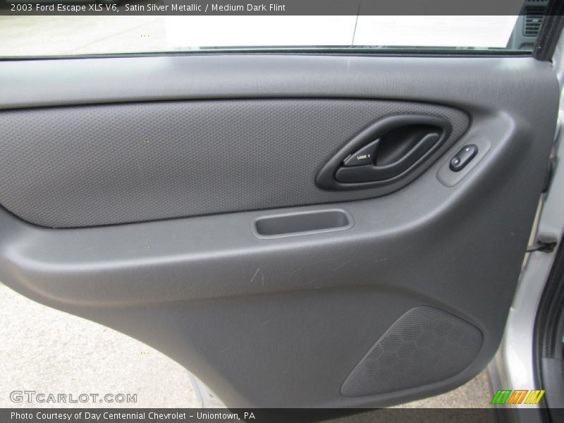 Satin Silver Metallic / Medium Dark Flint 2003 Ford Escape XLS V6