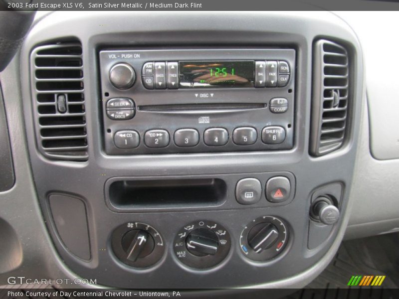 Controls of 2003 Escape XLS V6