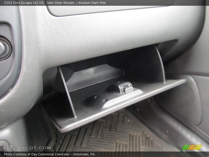 Satin Silver Metallic / Medium Dark Flint 2003 Ford Escape XLS V6