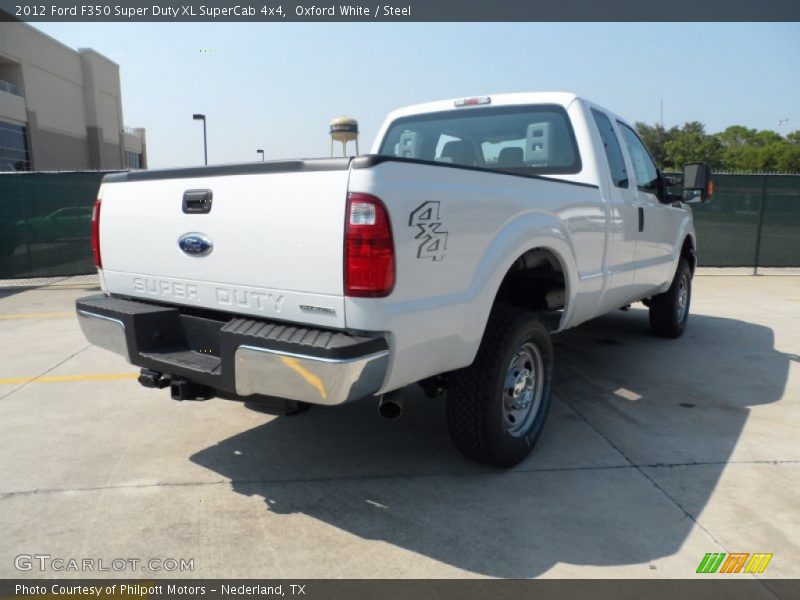 Oxford White / Steel 2012 Ford F350 Super Duty XL SuperCab 4x4
