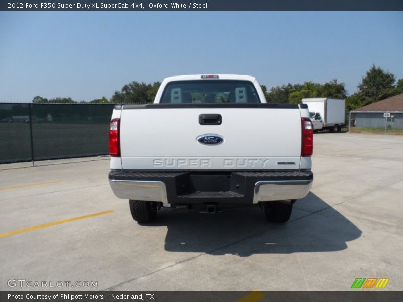 Oxford White / Steel 2012 Ford F350 Super Duty XL SuperCab 4x4