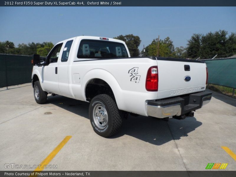 Oxford White / Steel 2012 Ford F350 Super Duty XL SuperCab 4x4