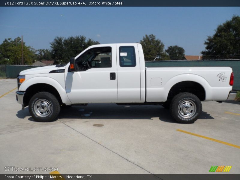  2012 F350 Super Duty XL SuperCab 4x4 Oxford White