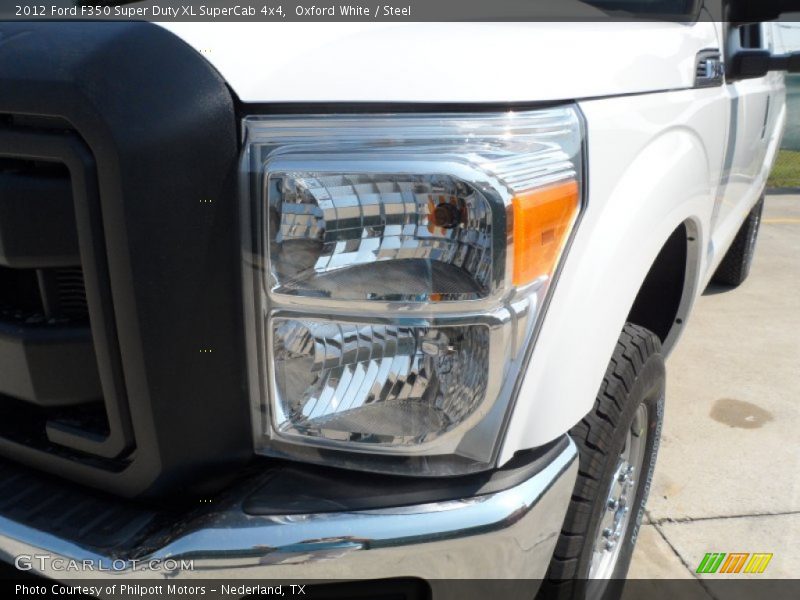 Oxford White / Steel 2012 Ford F350 Super Duty XL SuperCab 4x4