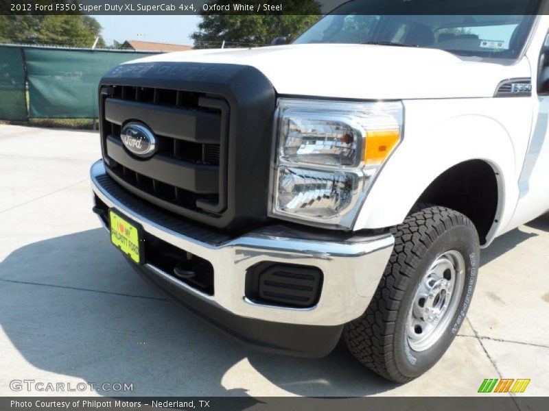 Oxford White / Steel 2012 Ford F350 Super Duty XL SuperCab 4x4