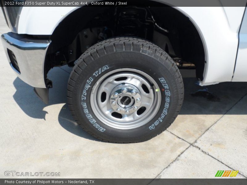 Oxford White / Steel 2012 Ford F350 Super Duty XL SuperCab 4x4