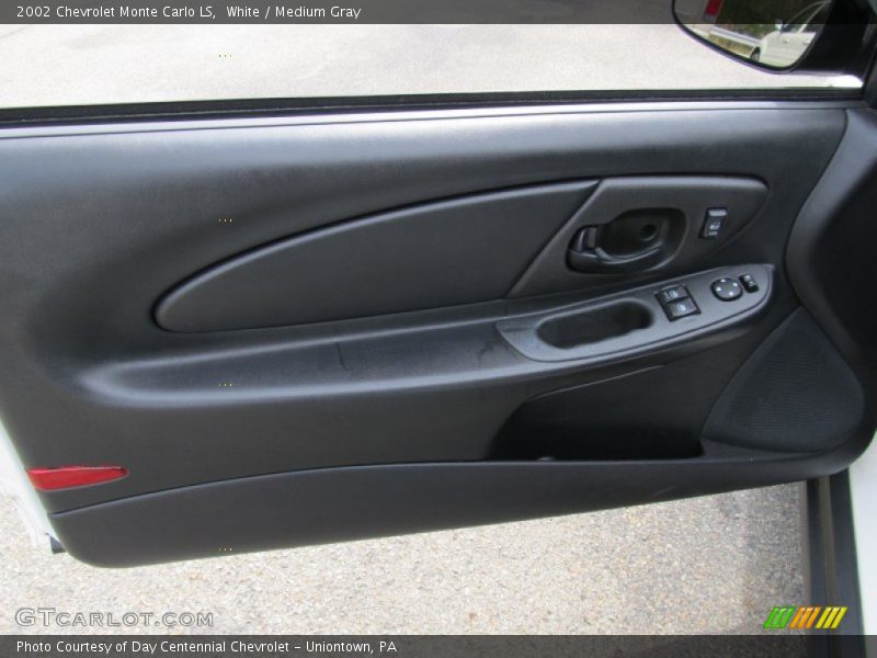 White / Medium Gray 2002 Chevrolet Monte Carlo LS