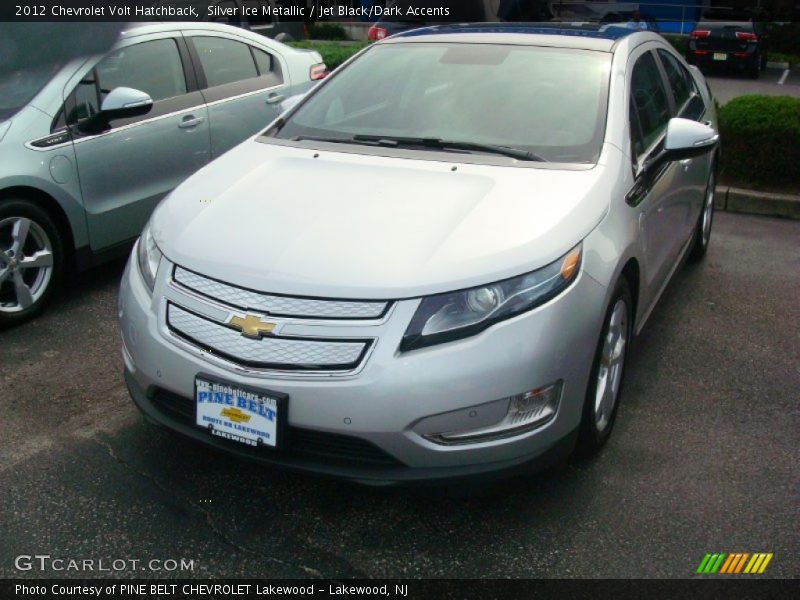 Silver Ice Metallic / Jet Black/Dark Accents 2012 Chevrolet Volt Hatchback