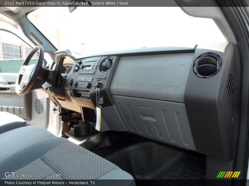 Oxford White / Steel 2012 Ford F350 Super Duty XL SuperCab 4x4