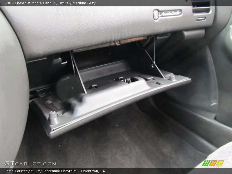 White / Medium Gray 2002 Chevrolet Monte Carlo LS