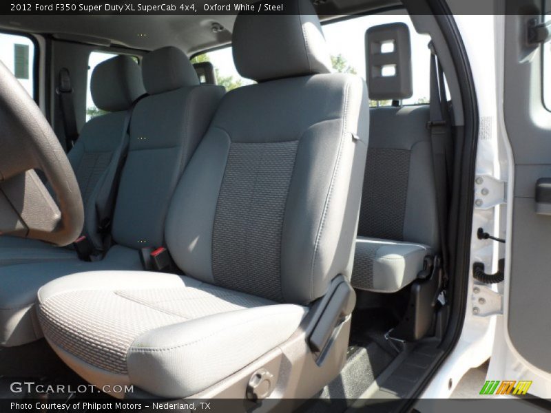 Oxford White / Steel 2012 Ford F350 Super Duty XL SuperCab 4x4