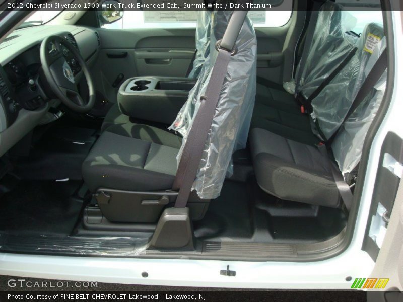  2012 Silverado 1500 Work Truck Extended Cab Dark Titanium Interior