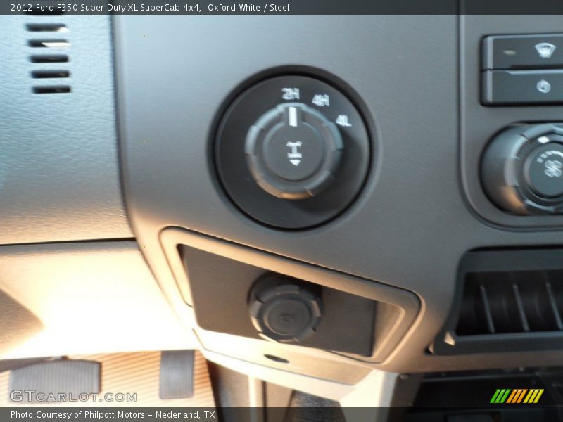 Oxford White / Steel 2012 Ford F350 Super Duty XL SuperCab 4x4