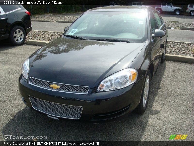 Black / Ebony 2012 Chevrolet Impala LT