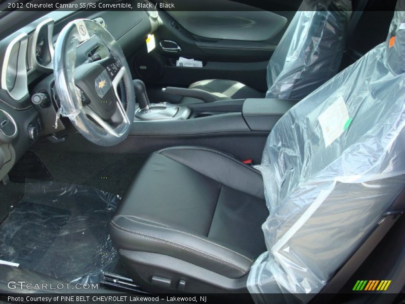 Black / Black 2012 Chevrolet Camaro SS/RS Convertible