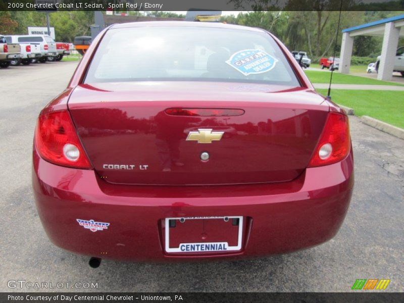 Sport Red / Ebony 2009 Chevrolet Cobalt LT Sedan