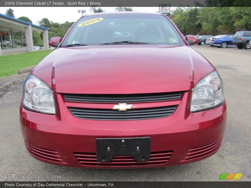Sport Red / Ebony 2009 Chevrolet Cobalt LT Sedan