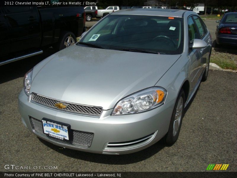 Silver Ice Metallic / Ebony 2012 Chevrolet Impala LT