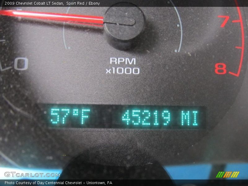 Sport Red / Ebony 2009 Chevrolet Cobalt LT Sedan