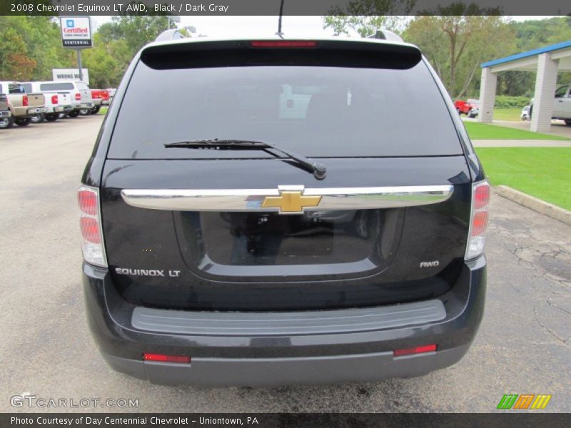 Black / Dark Gray 2008 Chevrolet Equinox LT AWD