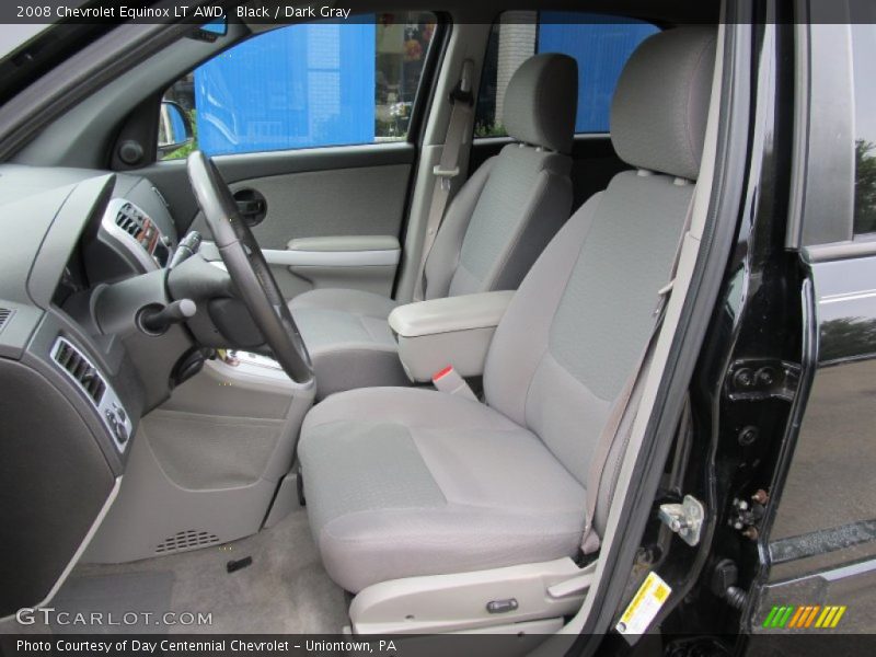  2008 Equinox LT AWD Dark Gray Interior
