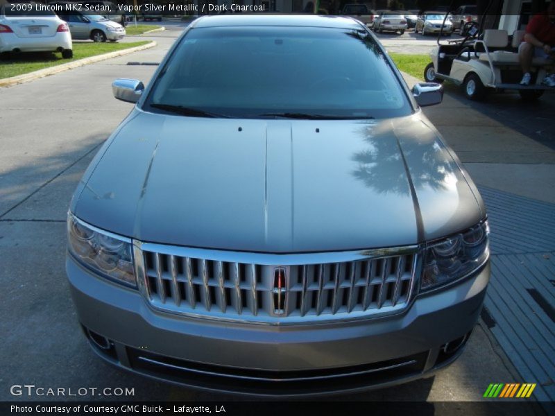 Vapor Silver Metallic / Dark Charcoal 2009 Lincoln MKZ Sedan