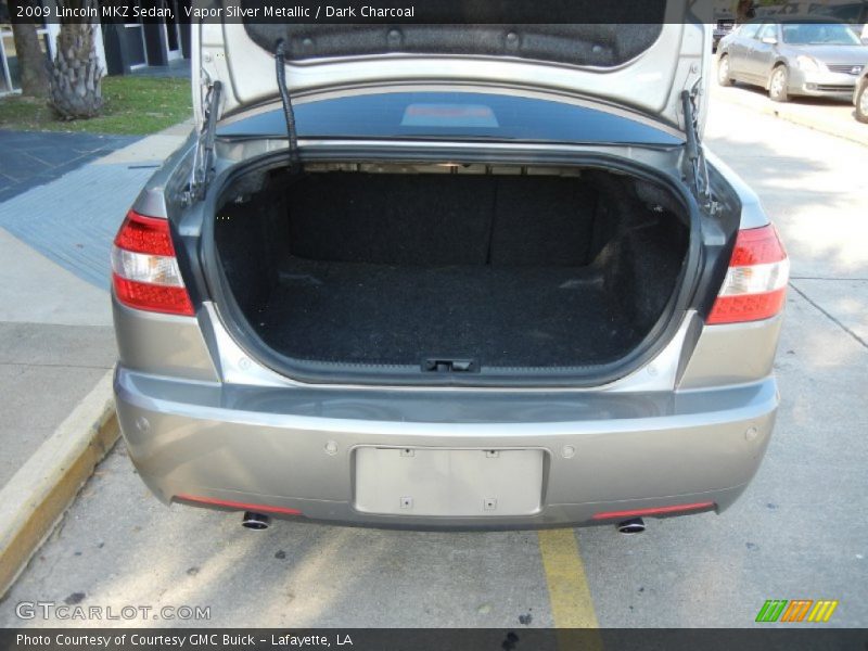Vapor Silver Metallic / Dark Charcoal 2009 Lincoln MKZ Sedan