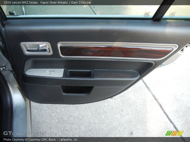 Vapor Silver Metallic / Dark Charcoal 2009 Lincoln MKZ Sedan