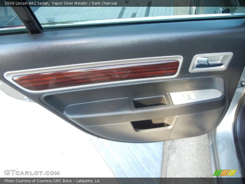 Vapor Silver Metallic / Dark Charcoal 2009 Lincoln MKZ Sedan