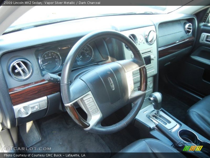 Vapor Silver Metallic / Dark Charcoal 2009 Lincoln MKZ Sedan