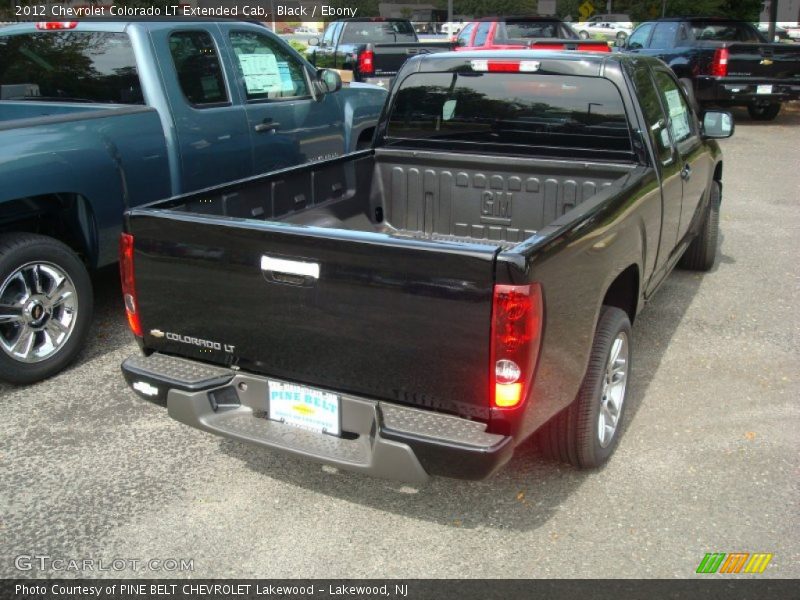 Black / Ebony 2012 Chevrolet Colorado LT Extended Cab