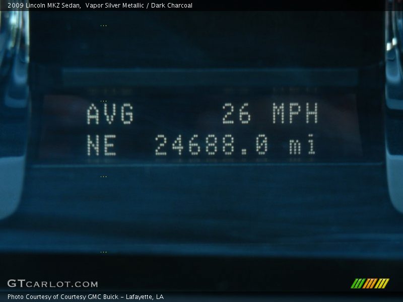 Vapor Silver Metallic / Dark Charcoal 2009 Lincoln MKZ Sedan