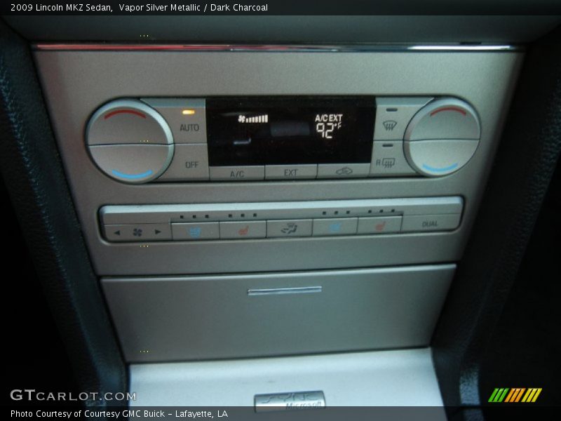 Vapor Silver Metallic / Dark Charcoal 2009 Lincoln MKZ Sedan