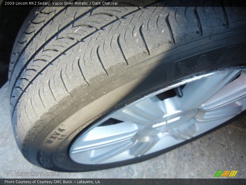 Vapor Silver Metallic / Dark Charcoal 2009 Lincoln MKZ Sedan