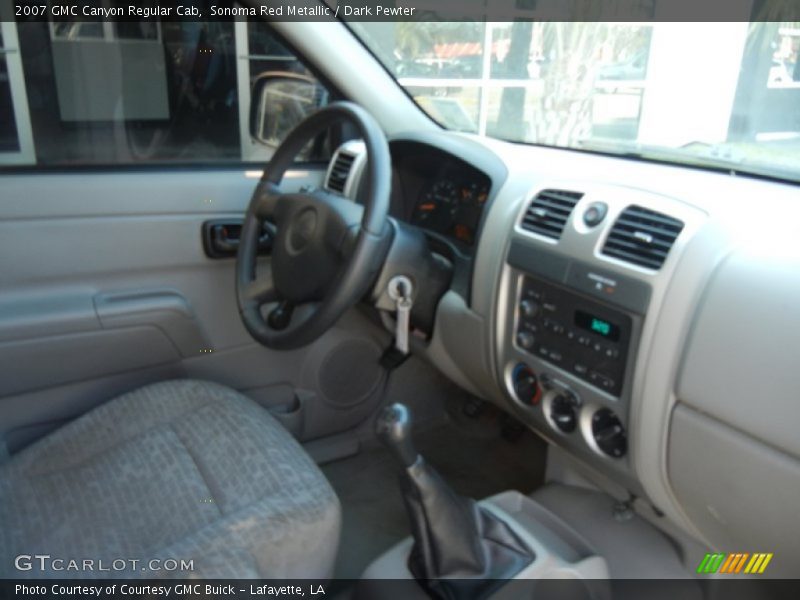 Sonoma Red Metallic / Dark Pewter 2007 GMC Canyon Regular Cab