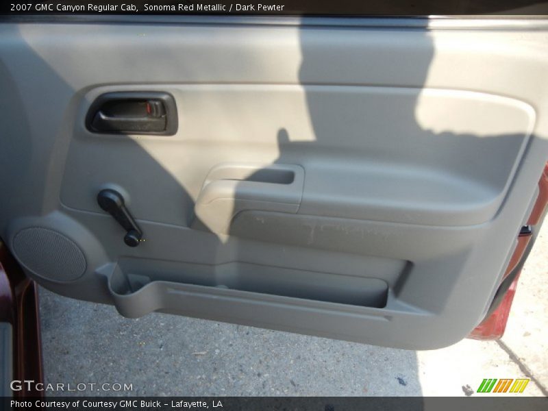 Sonoma Red Metallic / Dark Pewter 2007 GMC Canyon Regular Cab