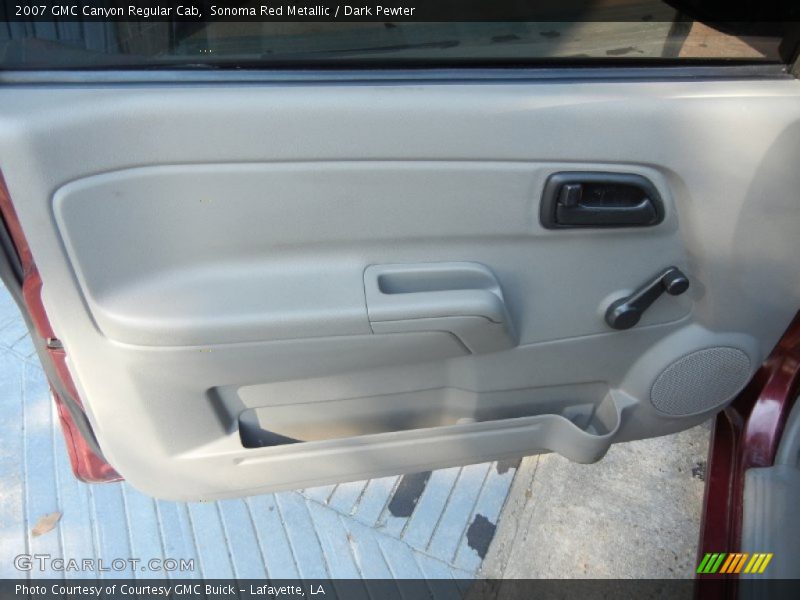 Sonoma Red Metallic / Dark Pewter 2007 GMC Canyon Regular Cab