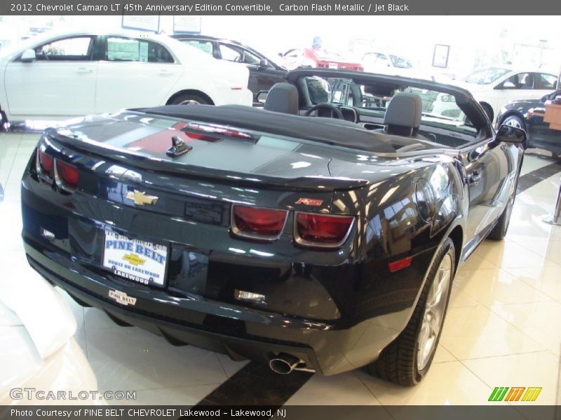 Carbon Flash Metallic / Jet Black 2012 Chevrolet Camaro LT 45th Anniversary Edition Convertible