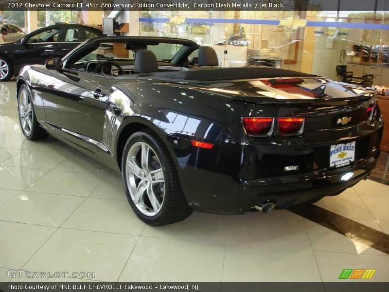 Carbon Flash Metallic / Jet Black 2012 Chevrolet Camaro LT 45th Anniversary Edition Convertible
